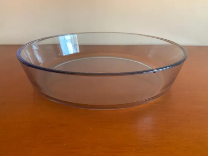 travessa de vidro oval da marca marinex