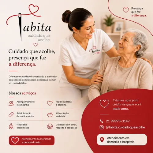 Tabita- Cuidado que Acolhe/ Assistência domiciliar e hospitalar para idosos
