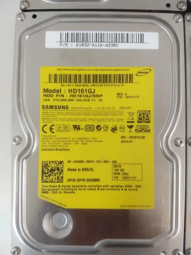 Hd Samsung 160gb para pc