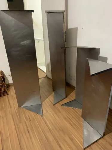 2 prateleiras 1000/400 inox