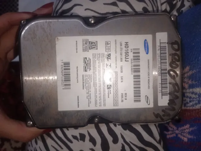 HD Samsung HD160JJ 160GB SATA 3.5" para Desktop PC e DVR