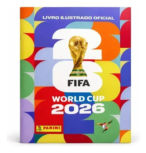 Álbum Capa Mole Brochura Copa do Mundo 2026 Panini