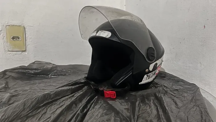 Capacete aberto tamanho 60
