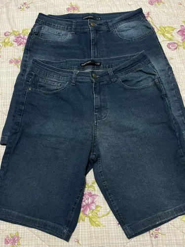 2 Bermuda Jeans 42 masculino