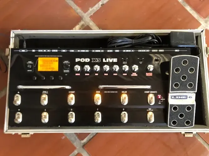 Pedaleira Pod X3 Line parcelo no Olxpay/ML avalio troca