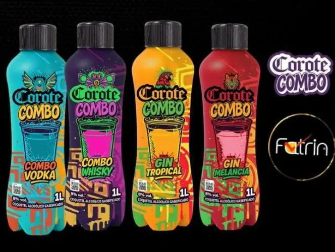 Combo Corote - A bebida do verão - 4 sabores