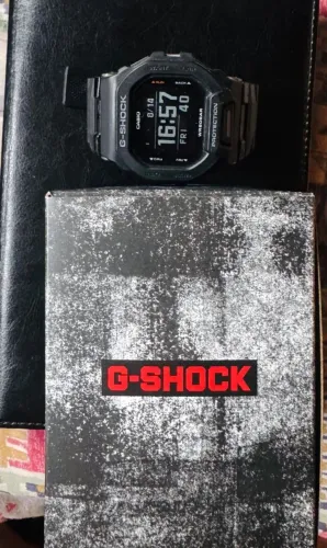Relógio Casio G-Shock G-Squad Sports GBD-200-1DR Contador de Passos Bluetooth