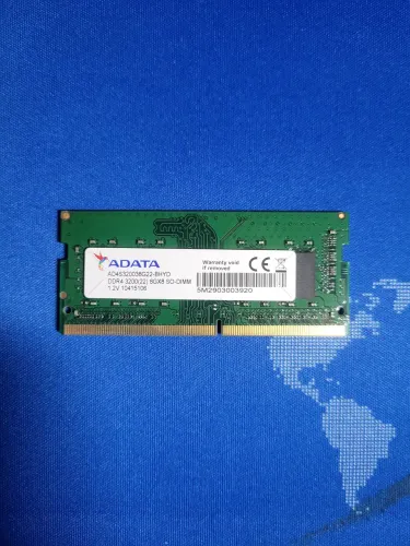 Memória RAM ADATA 8GB DDR4 3200MHz SO-DIMM Notebook