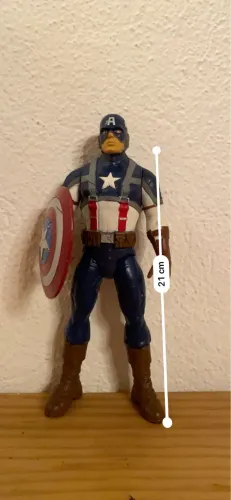Boneco Original Hasbro Capitão América 