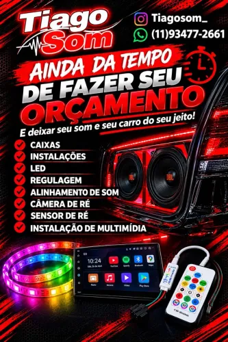 Serviço de som automotivo 
