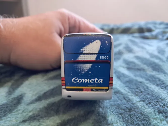 Miniatura onibus viação Cometa