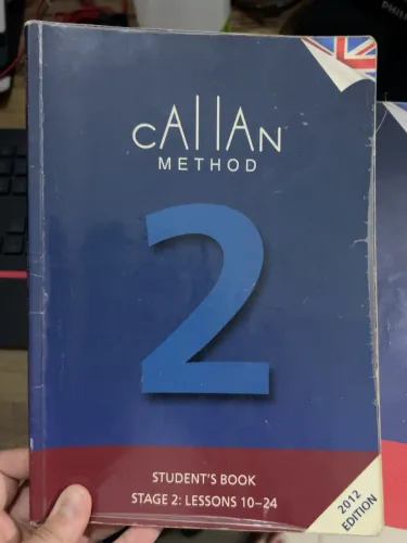 Kit Callan Method 1 e 2 Livros de Inglês