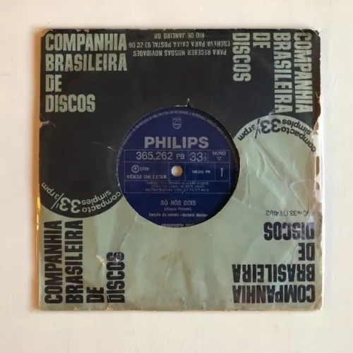 Francisco José: Só Nós Dois (1968) Disco Vinil Compacto