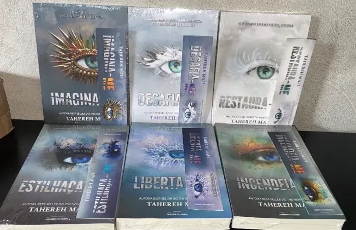 LIVROS SAGA ESTILHAÇA ME