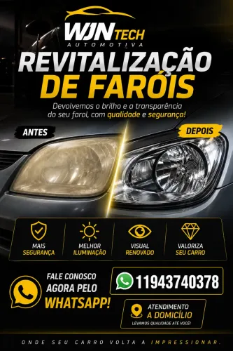 Restauração de faróis