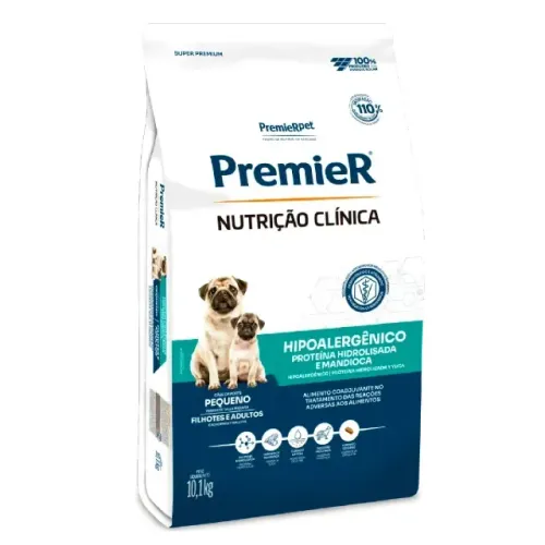 Ração Premier Nutrição Clínica Hipoalergênica Hidrolisada Cães Pequenos 10kg