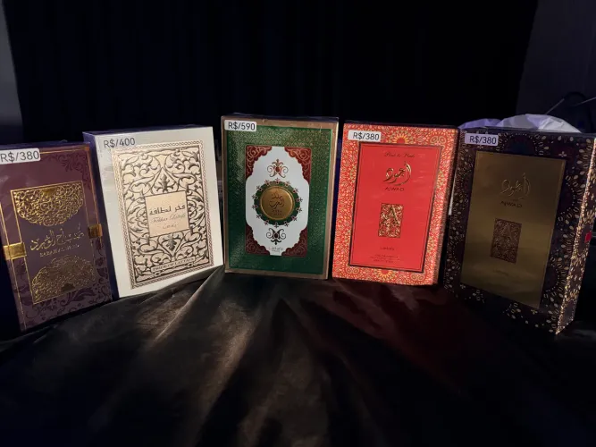 PERFUMES ÁRABES DE LUXO 100% ORIGINAIS COMPRADO NO EXTERIOR 