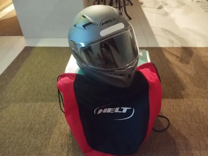 Capacete de Moto Helt Novo Tamanho 62