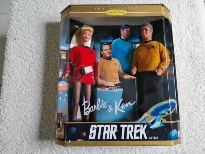 Barbie edição especial star Trek edição comemorativa 30th novo original lacrado. 