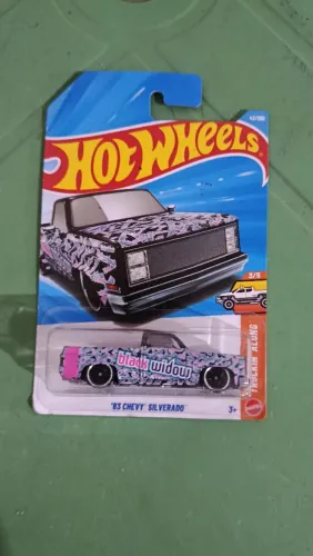 '83 Chevy Silverado Black Widow - Hot Wheels Mainline