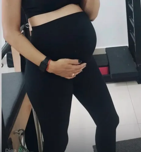 Calça legging Lupo gestante