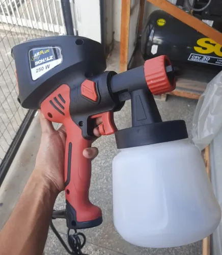 Pulverizadora de pintura 250w Schulz 1L