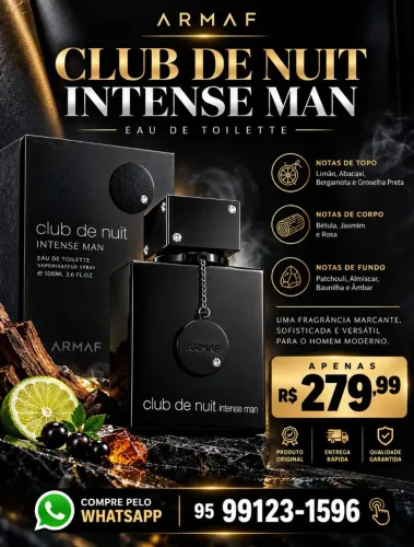 Perfume Club De Nuit Intense 100ML (lacrado) e Original