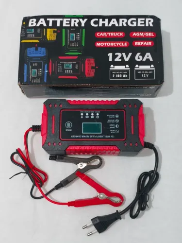 Carregador de Bateria Automotivo 12V