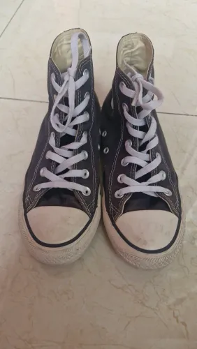 ALL star preto cano alto