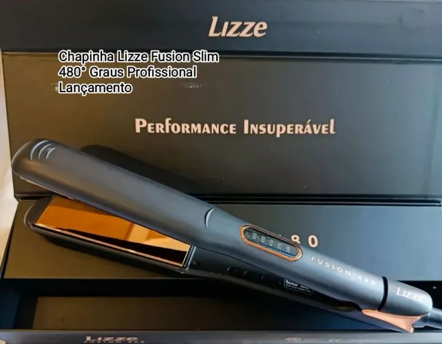 Chapinha Lizze Fusion Slim 480° Graus Profissional Lançamento 