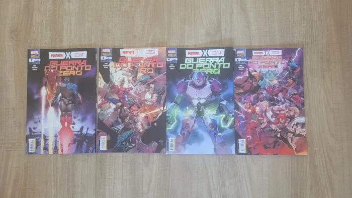 Marvel e Fortnite - Guerra do ponto Zero