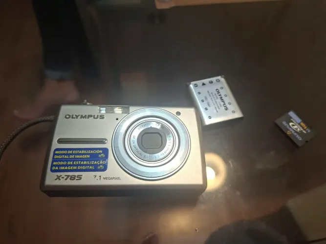 Camera digital funcionando 