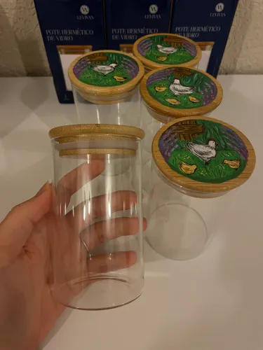 Kit Potes Herméticos para Temperos