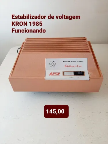 Estabilizador de Voltagem KRON 1985