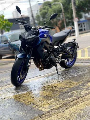 MT 09 azul raridade
