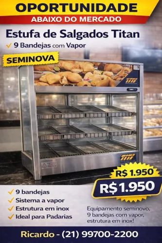 Expositor de Salgados