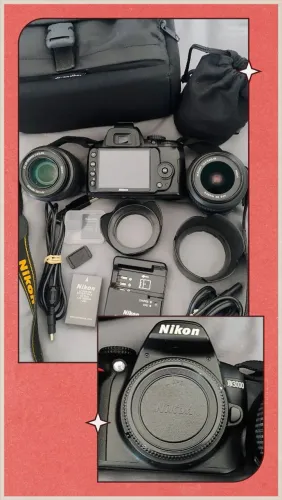 Kit completo para iniciar na fotografia ou dar um upgrade no seu equipamento