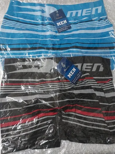 Kit 2 Cuecas Boxers [Men] Originais Amorarma - Cores Mescladas - Sem costura - Novas
