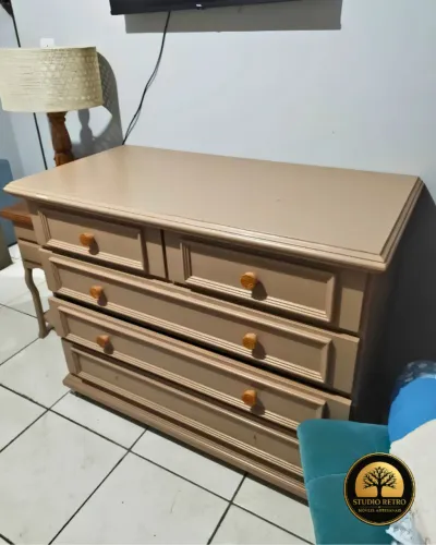 Cômoda 6 Gavetas ? Studio Retrô - Clássico Atemporal - Fazemos móveis e restaurações por e