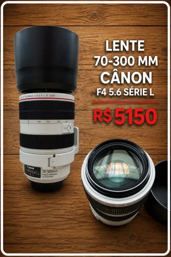 Lente cânon 70-300