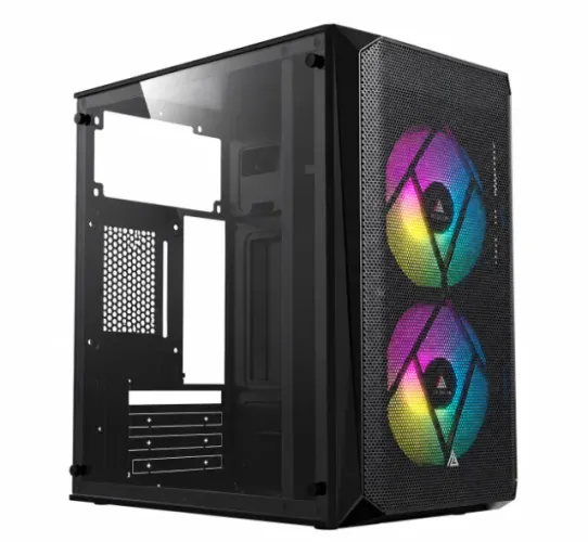 (Novo) Gabinete Gamer Idem Jester c 2 FANS RGB, Envio OLX Pay, Passo Cartão, Chama