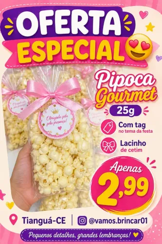Pipoca Gourmet 25g