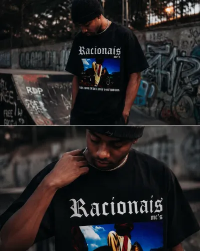 CAMISETA RACIONAIS MC?S OVERSIZED