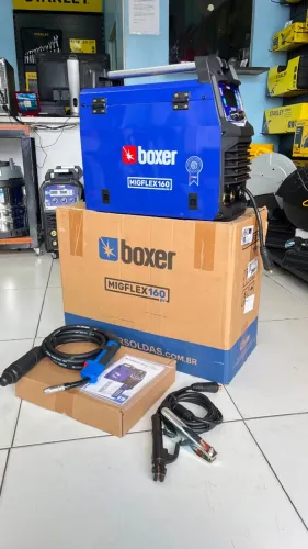 Inversora Maquina de solda Migflex160 Boxer - Entrega Gratis 