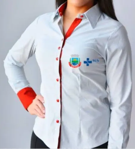 Camisa Social Tricoline Personalizada