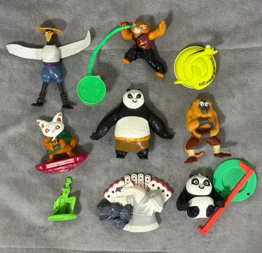 Kung Fu Panda Coleção Completa - McDonalds 2011