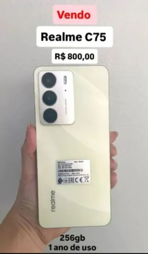 Vendo celular Realme C75 