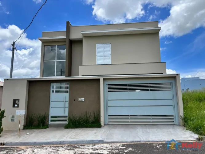 Casa para Venda em Indiana, Jardim das Palmeiras, 3 dormitórios, 1 suíte, 1 banheiro, 2 va