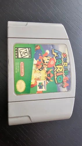 Jogo Super Mario 64 original de N64