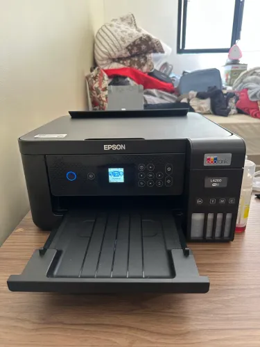 Impressora Multifuncional Sem Fio Epson Ecotank L4260 Tanque de Tinta Colorida